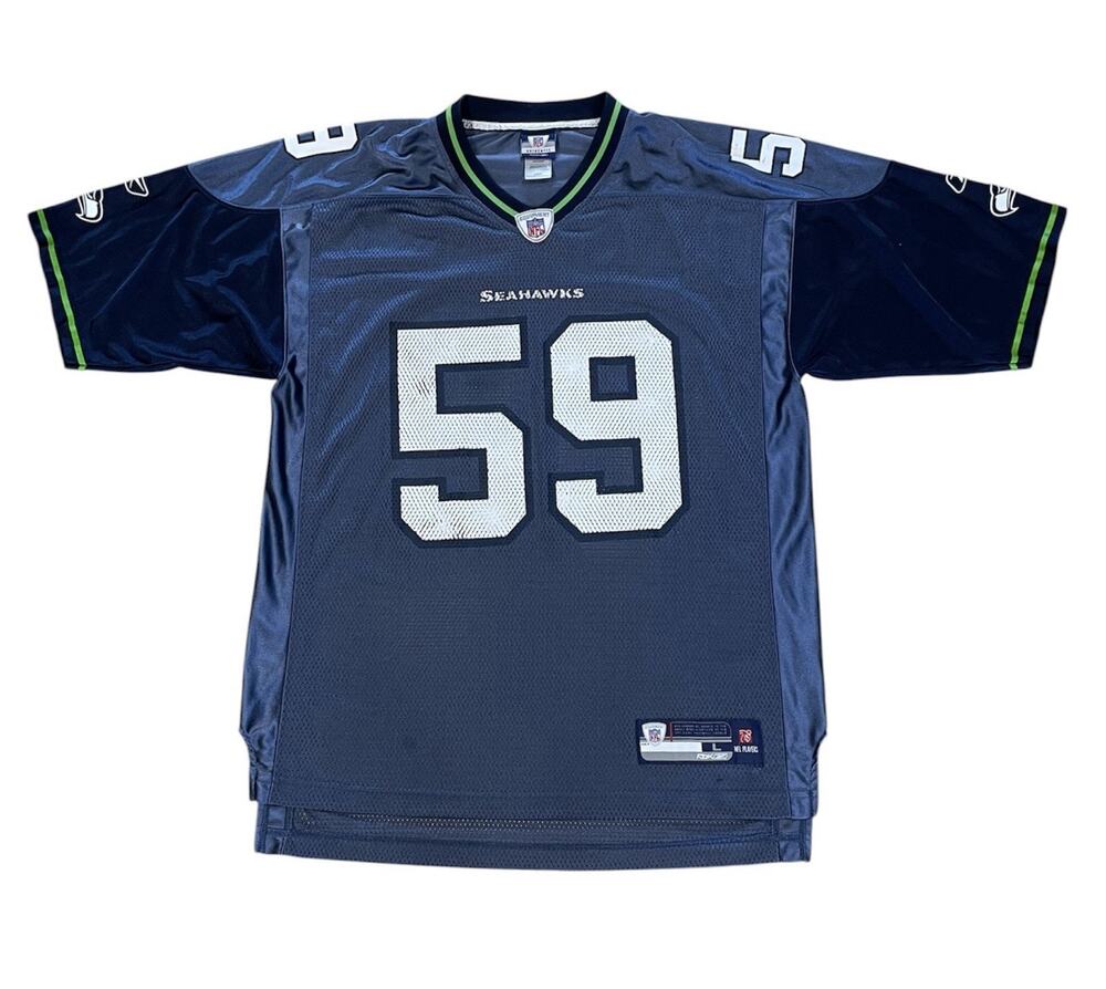 Vintage Seattle Seahawks Men’s Large Reebok On Field Stitched Jersey Aaron Curry
